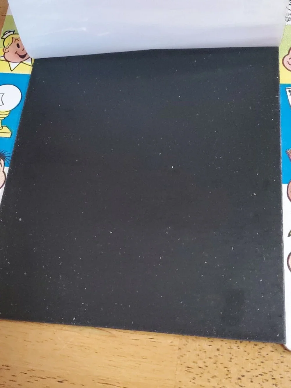 Vintage Magic Slate Paper Saver - Red Accent